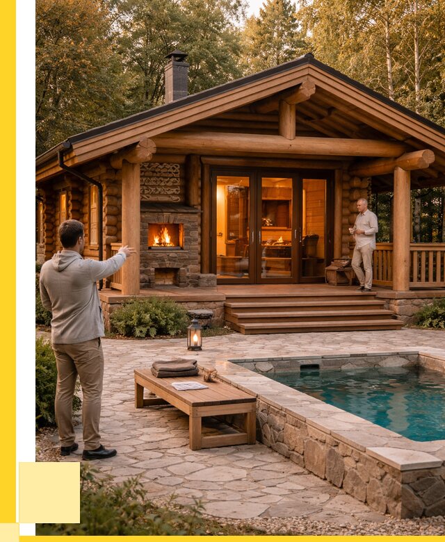 Проекты бань и хамам в Норильске от 25963 р. | ЭриданНрл