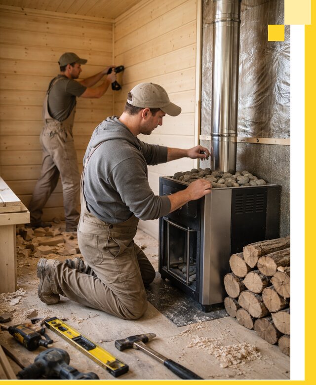 Строительство деревянных бань под ключ в Норильске проекты и монтаж