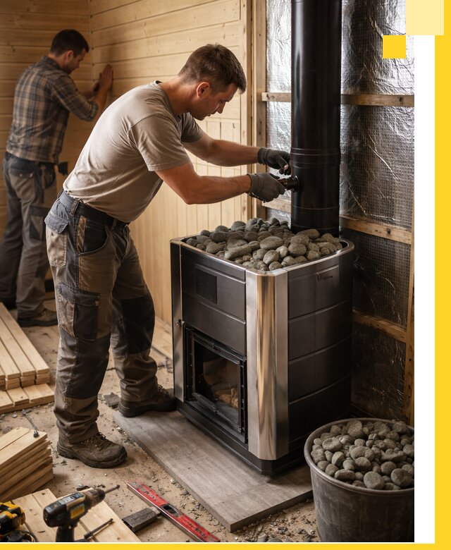 Проектирование и строительство парилок для бани в Норильске под ключ