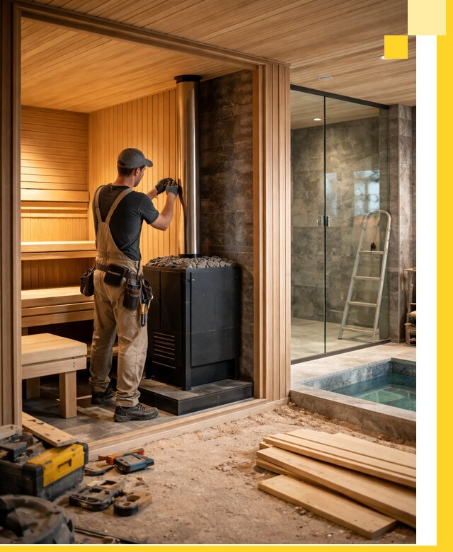 Полное строительство банных комплексов под ключ в Норильске