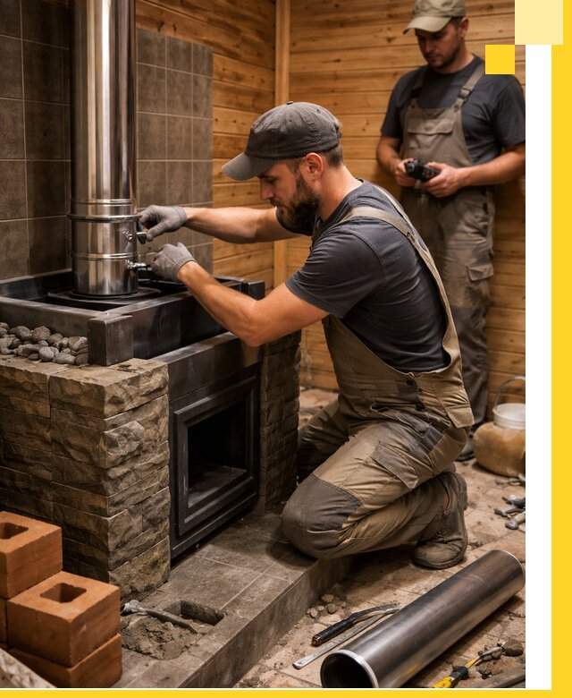 Изготовление и установка банных печей под ключ в Норильске