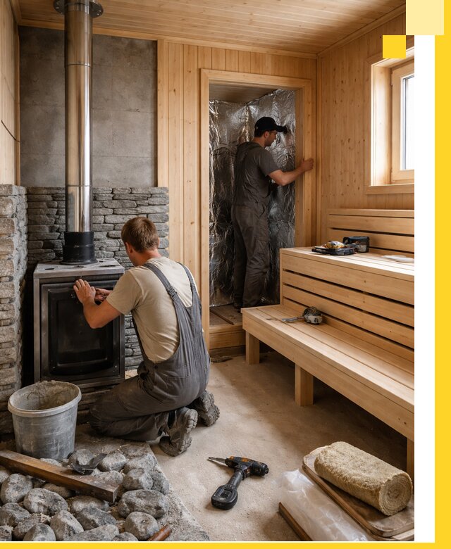 Строительство и изготовление бань под ключ в Норильске