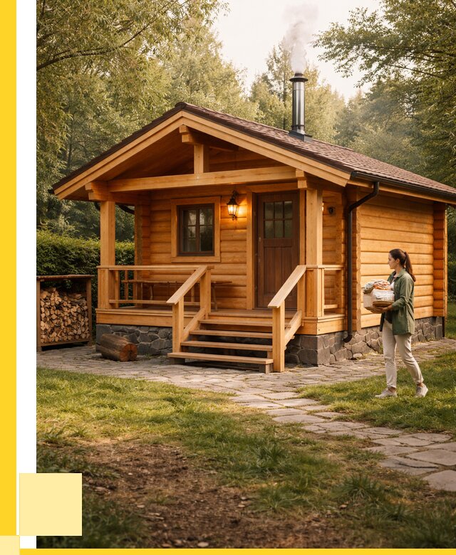 Купить баню под ключ в Норильске от 675025 р. | ЭриданНрл