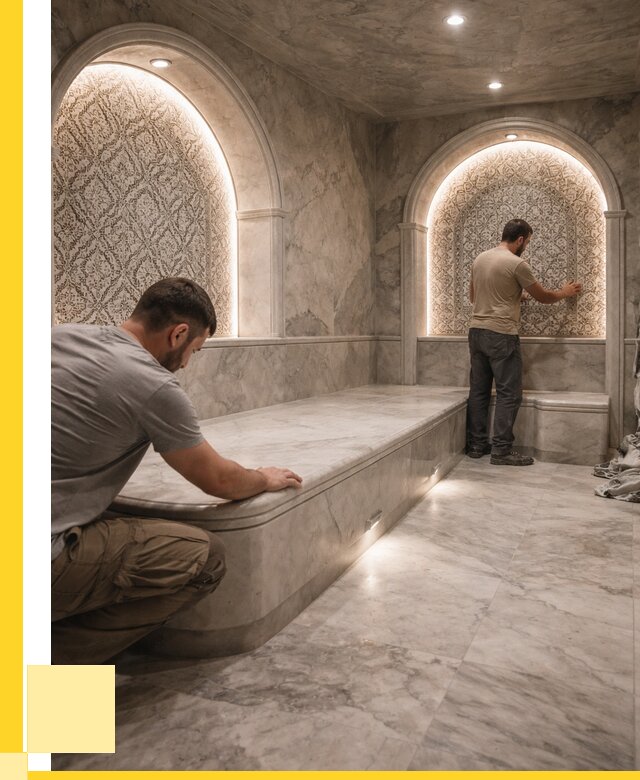 Турецкие бани под ключ в Норильске от 259625 р. | ЭриданНрл