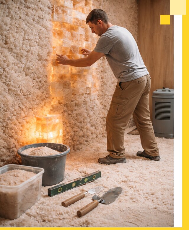 Проектирование и монтаж соляных комнат в Норильске под ключ